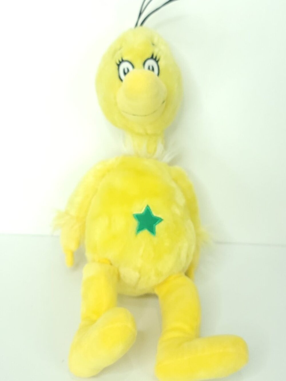 Dr Seuss Star Belly Sneetch Plush 17" Stuffed Animal Yellow Bird Kohls Cares